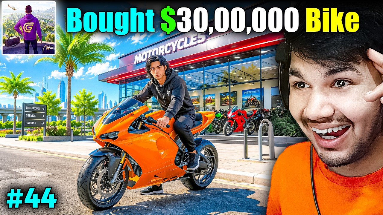 BOUGHT MY FIRST BIKE || GRAND MOBILE RP GAMEPLAY
