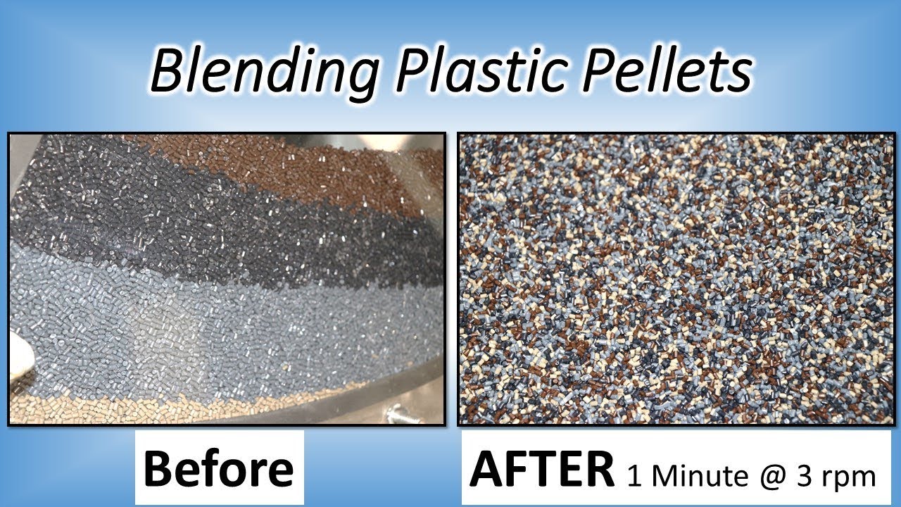 The Mk VII Rollo-Mixer &reg; - Blending Plastic Pellets with Ease, Superior Uniformity and Cleanout