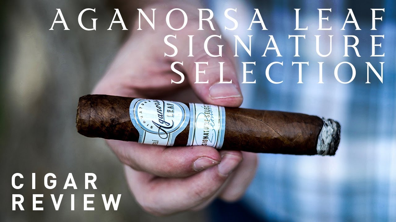 Aganorsa Leaf Signature Selection Cigar Review | 2019 | Mister Lancero Cigar Reviews
