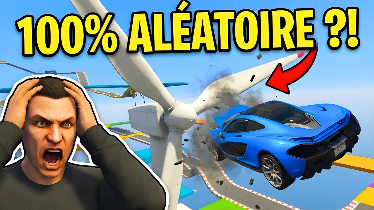 CETTE COURSE EST IMPOSSIBLE ! ÉOLIENNES + VOITURES SAVONNETTES = 💀(Parkour Funland 2 Dirty)