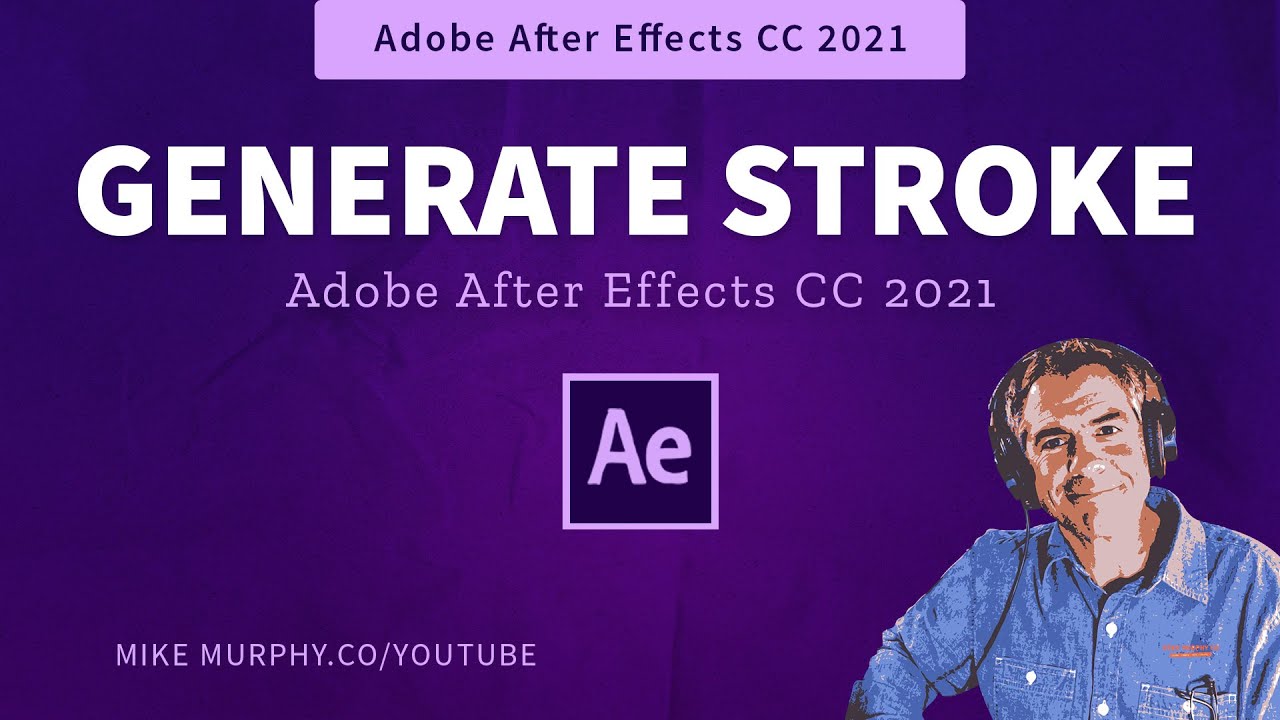 After Effects: How To Use Generate Stroke Effect