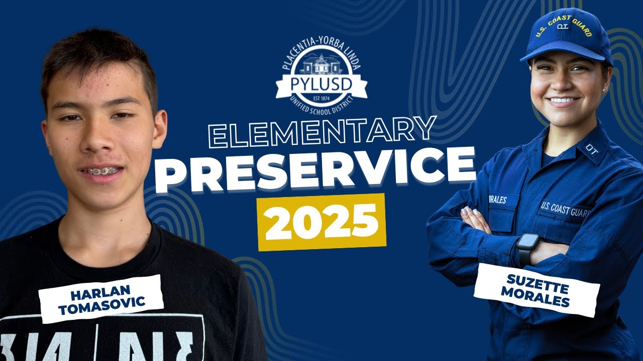 PYLUSD Elementary Preservice 2025: Student Speakers