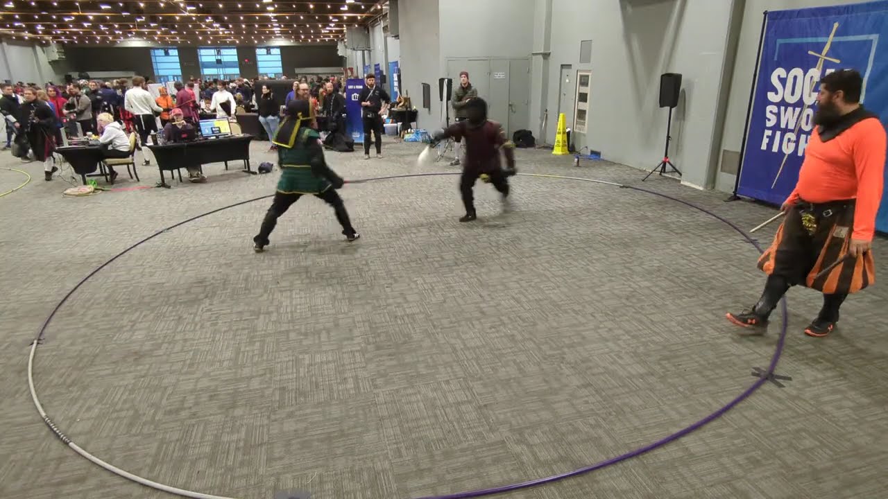 SoCal Swordfight 2025 - Tier C Saber Eliminations - Andrew Sherman vs Michael DeSimone