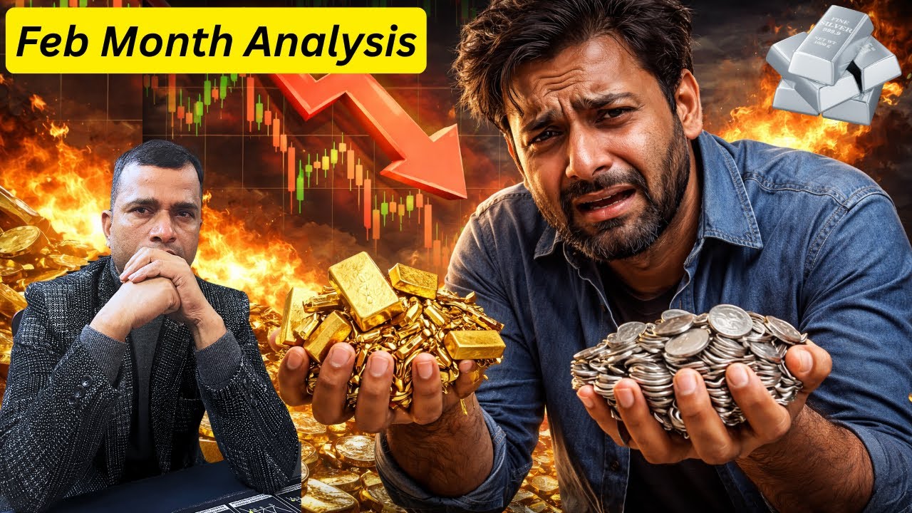 Gold & Silver Monthly Analysis February 2026 #GoldCrash #SilverCrash #February2026 #MCXGold