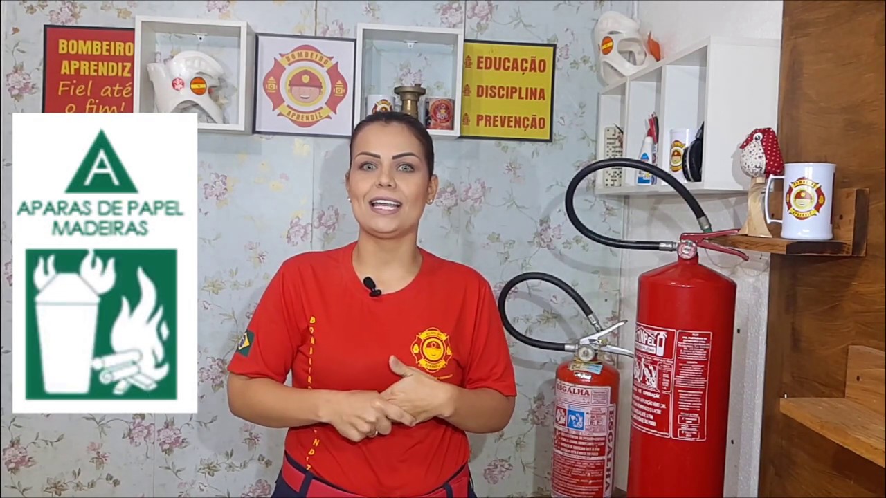 Vídeo Aula extintores de incêndio.