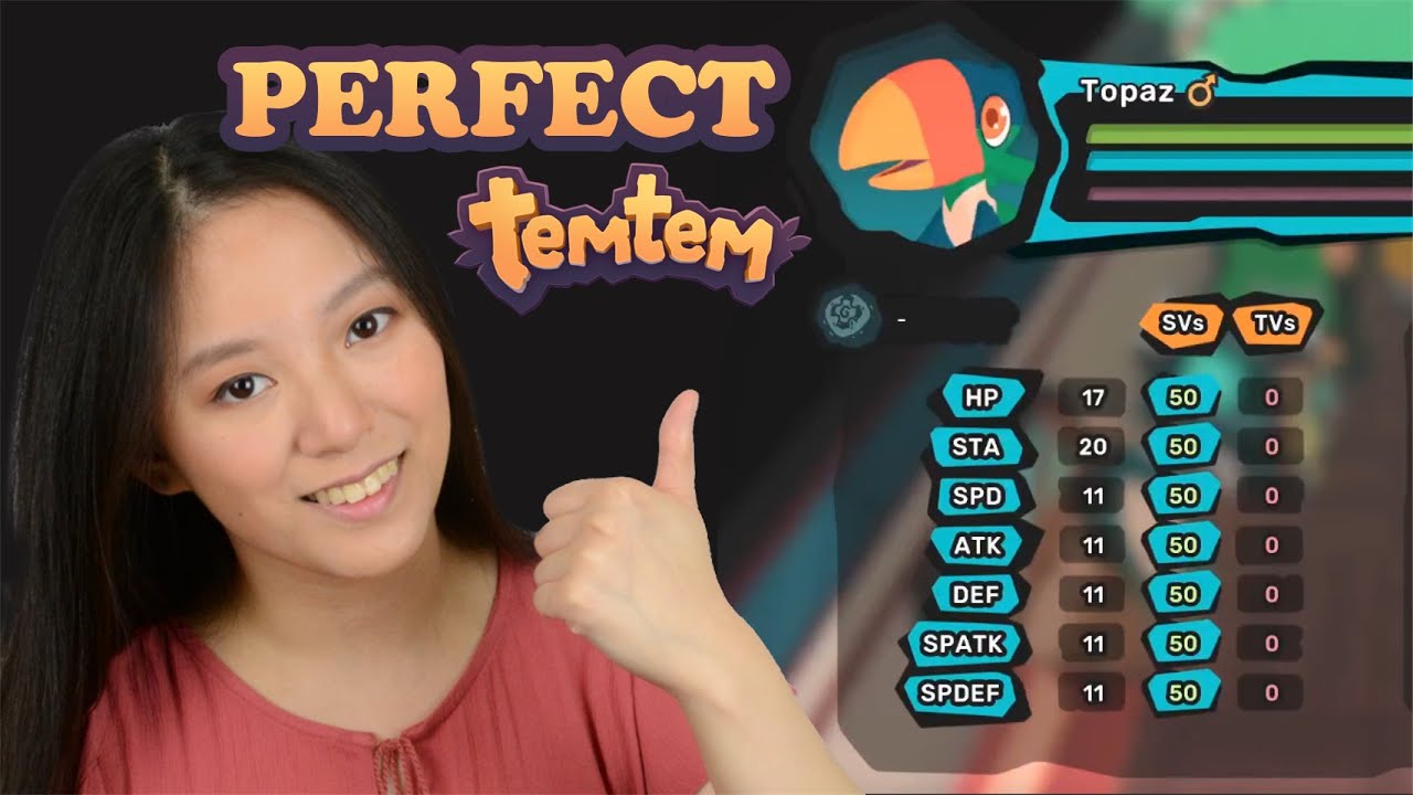 HOW TO BREED PERFECT 7SV TEMTEM - Step by Step // Perfect Temtem Breeding Guide!