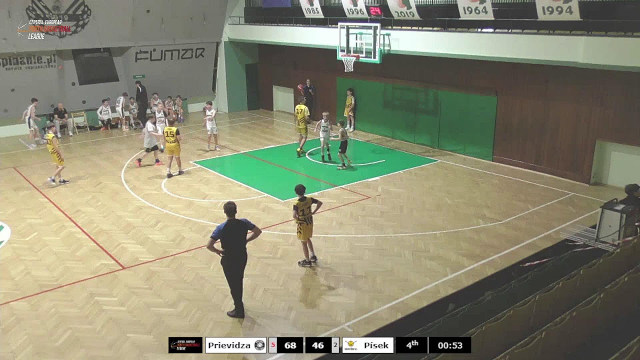 CEYBL U13, 10. 1. 2026, MBA Prievidza - Sr&scaron;ni Photomate P&iacute;sek
