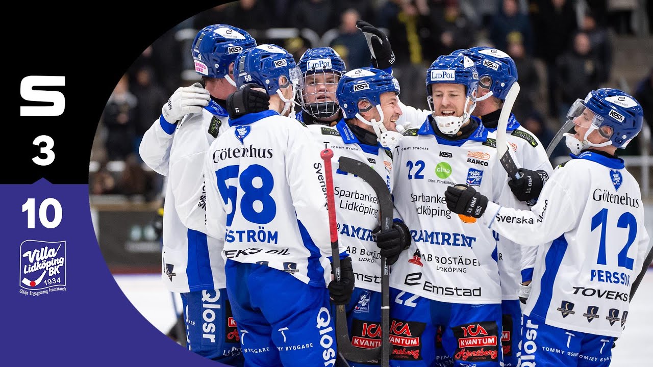 HÖJDPUNKTER | SANDVIKENS AIK 3-10 VILLA LIDKÖPING BK | ELITSERIEN OMGÅNG 14