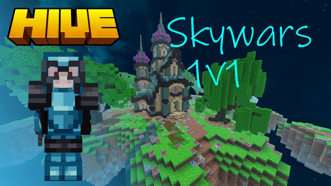 Uncut Hive Skywars 1v1 Part 3 │ 500+ FPS!