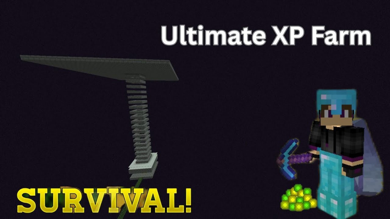 A MINECRAFT SURVIVAL SERIES I MAKE ENDERMAN XP FARM 