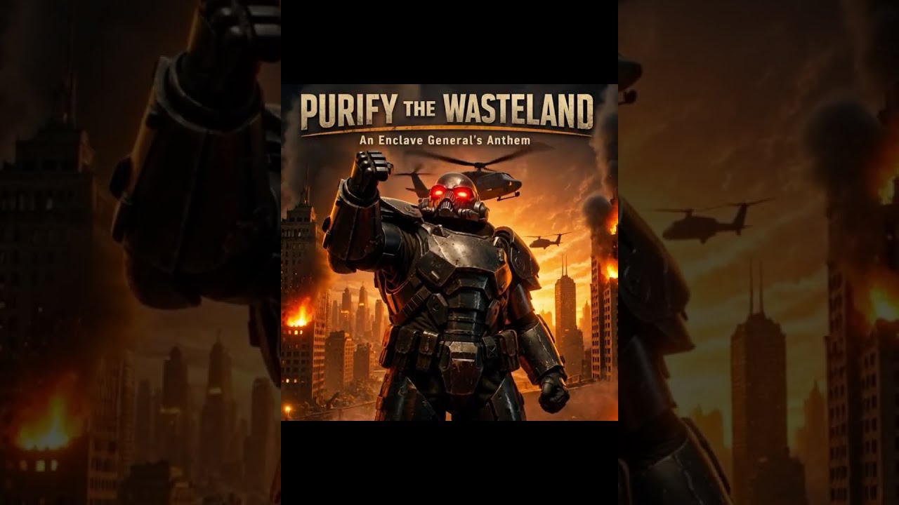 PURIFY THE WASTELAND #fallout #enclave #orginalsong #music #song #industrial #orchestral #anthem