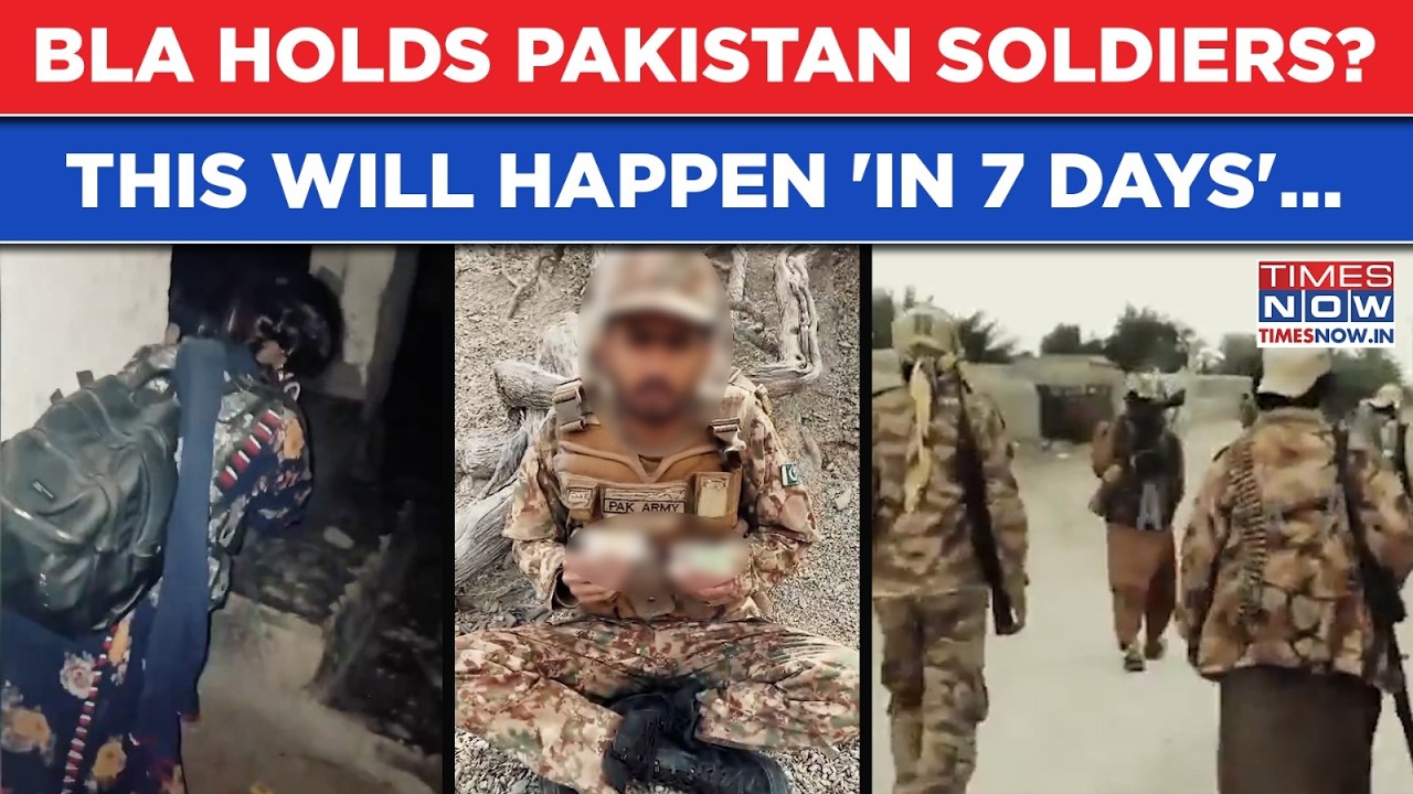 Pakistan: BLA's Chilling 7-Day Ultimatum To Sharif, Munir? Islamabad Forces Held Hostage? Watch