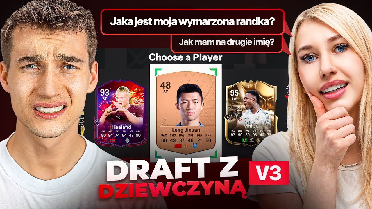 DRAFT, ALE... WYBIERAM ZAWODNIKA TYLKO GDY DOBRZE ODPOWIEM! 🔥