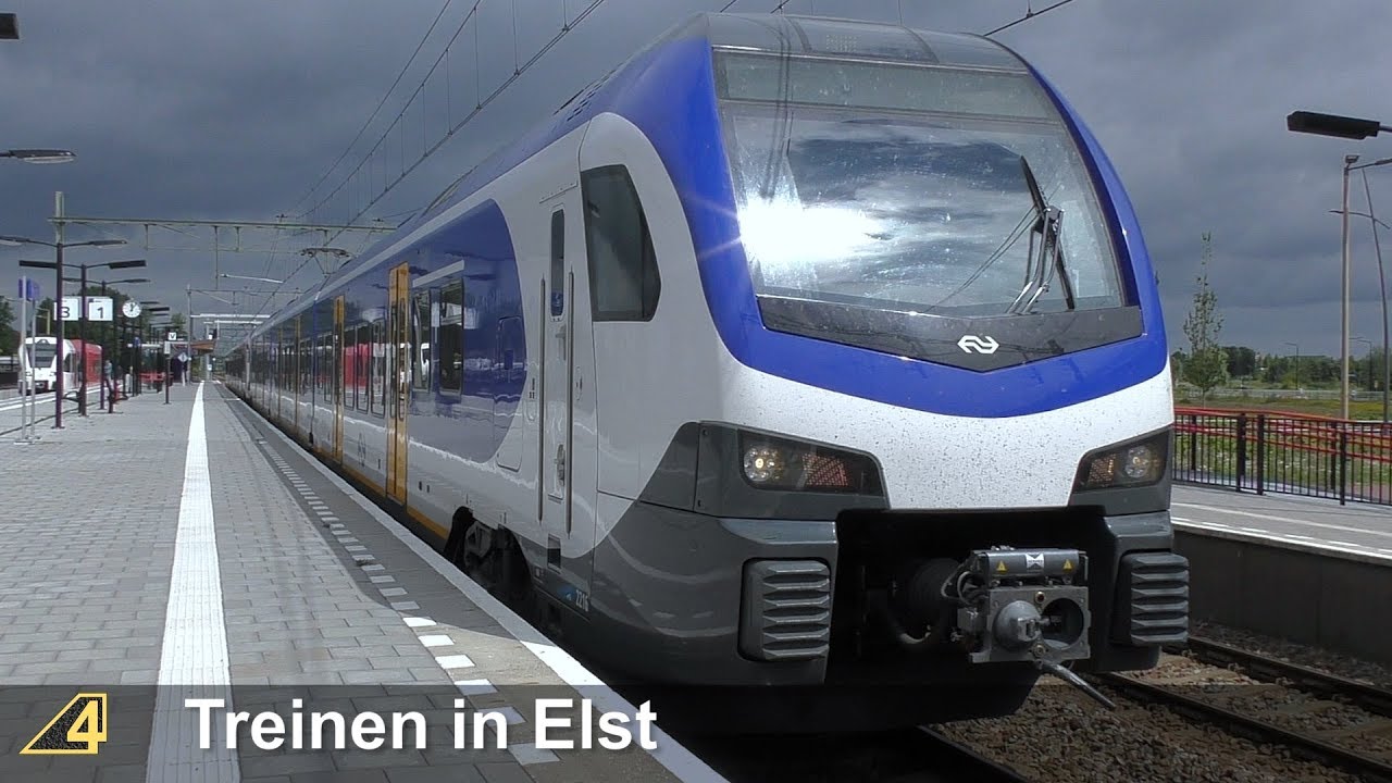 Treinen in Elst - 13 juni 2018