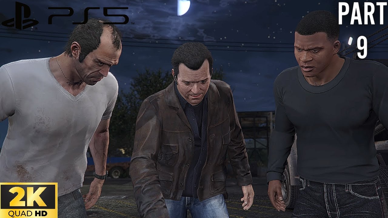 Grand Theft Auto 5 Gameplay Walkthrough | mission - blitz play | Part 9 - PS5 No Commentary