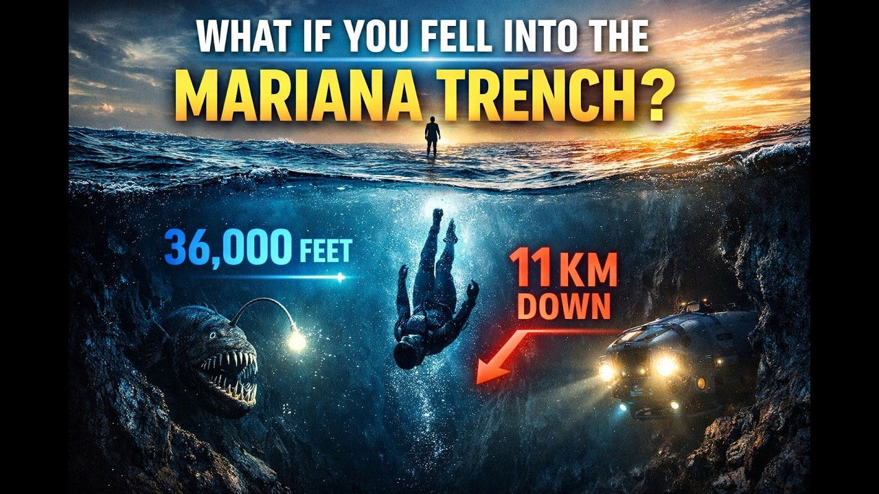 What If You Fell Into the Mariana Trench? | The Deepest Place on Earth Explained