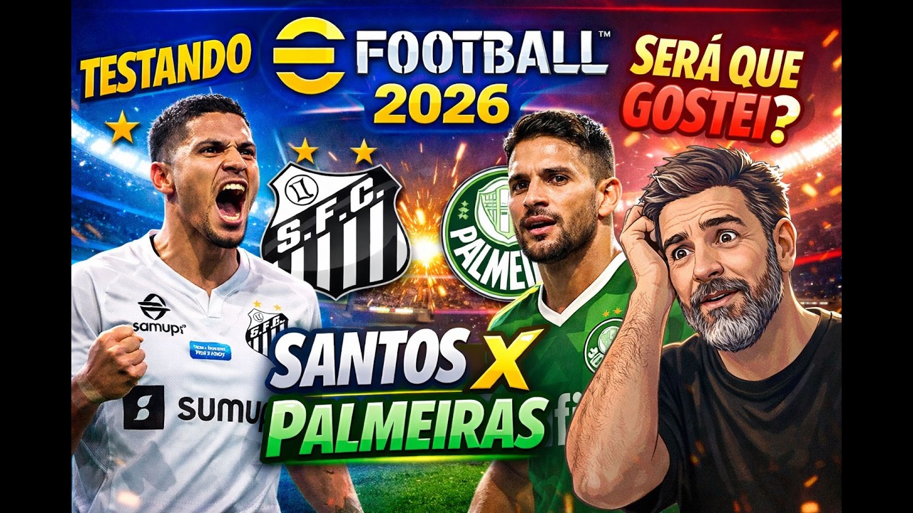 TESTANDO O (eFootball 2026) MUITO DIFERENTE