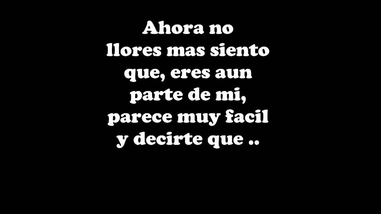 Si tu te vas - Sonohra
