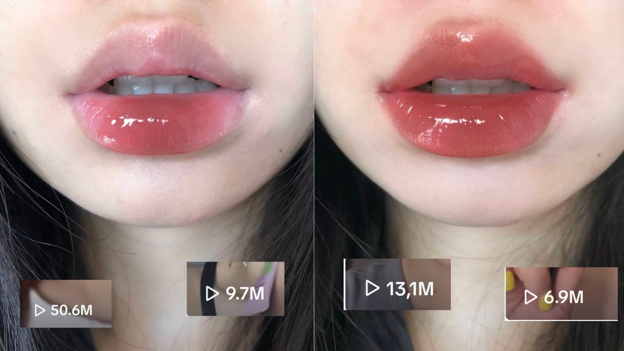 Million Views -  Lipstick Color From Chinese Brand #makeup #beautiful #beauty #asmr #review #shorts