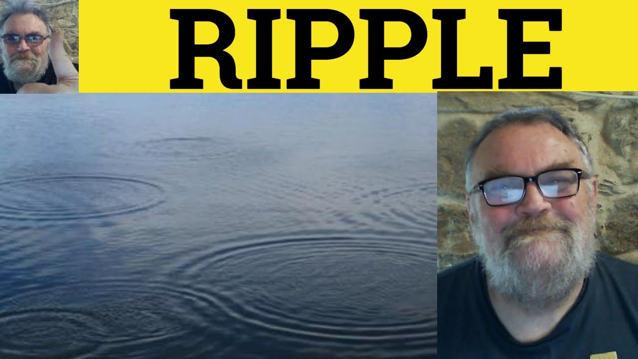 🔵 Ripple Meaning - Ripples Examples - Ripple Definition - Essential GRE Vocabulary - Ripple