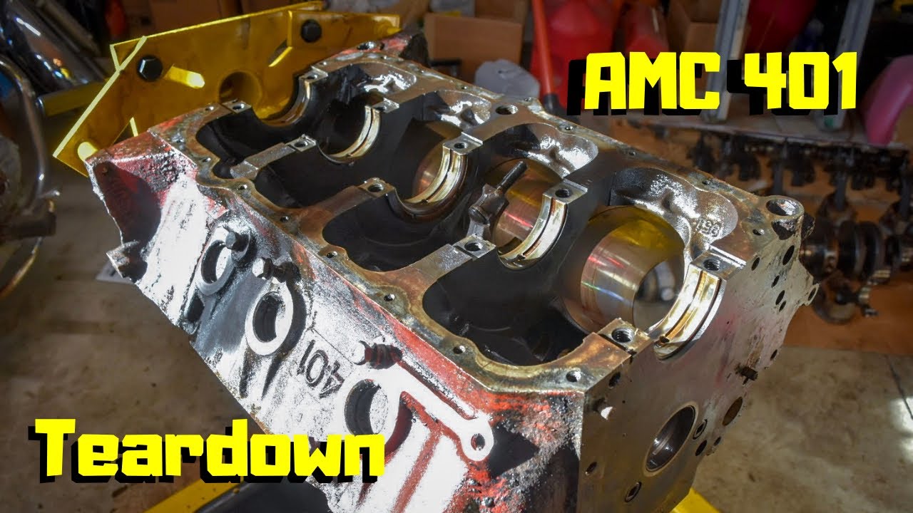 Barn Find AMC 401 Teardown Part 2 - One Step Closer to 600 hp!