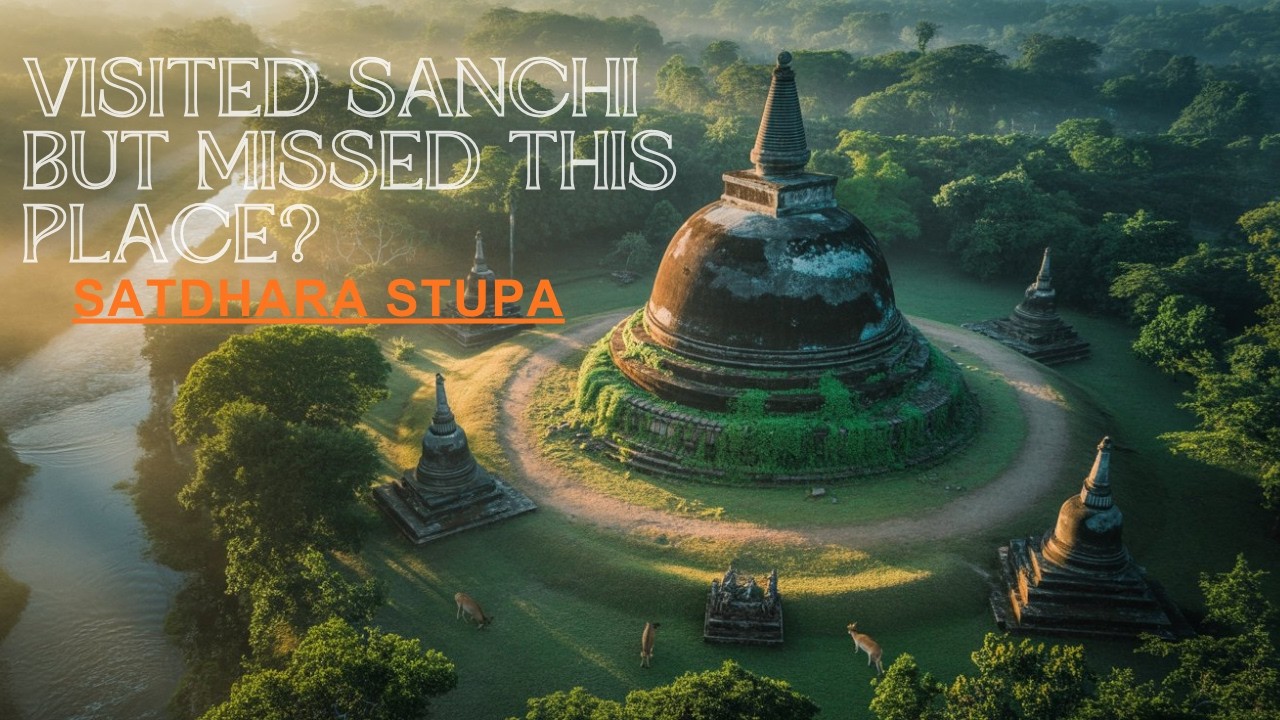 Sanchi Stupa ke paas chhupa hua Satdhara Stupa | Hidden Buddhist Site Near Sanchi