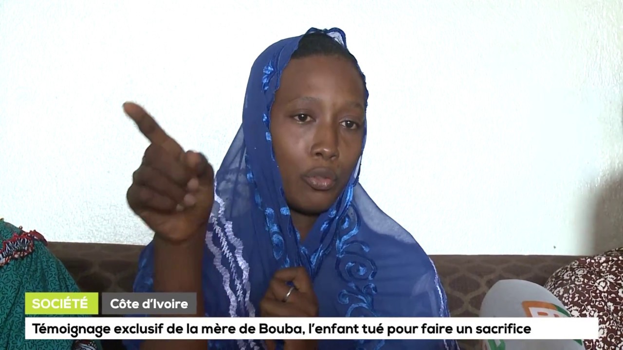 Témoignage exclusif de la mère de petit Bouba enlevé, puis assassiné.