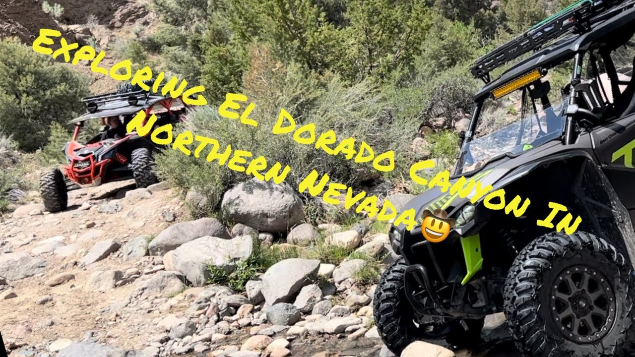 🏔️Insane Ride Up El Dorado Canyon In Northern Nevada😎 #adventure #offroad #outdoors #utv
