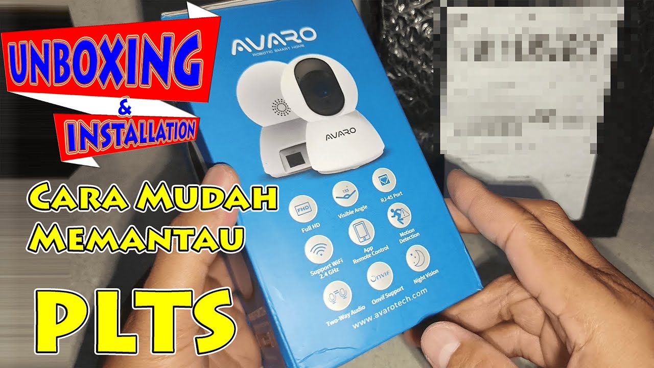CCTV Avaro CT01 Untuk Monitoring PLTS, Listrik Tenaga Surya