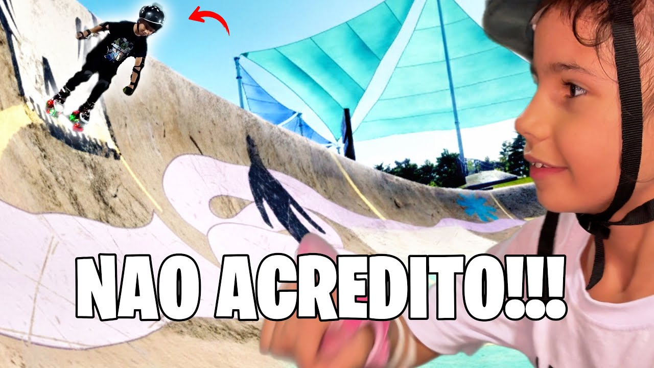 ESSA É A MAIOR PISTA DE SKATE QUE JA FOMOS