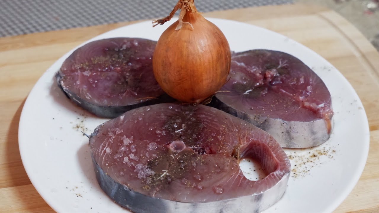 Sibuyas at Isda the Best ang Lasa Pag Pinagsama | How to Cook Fish Steak | Lutong Bahay | Bistek