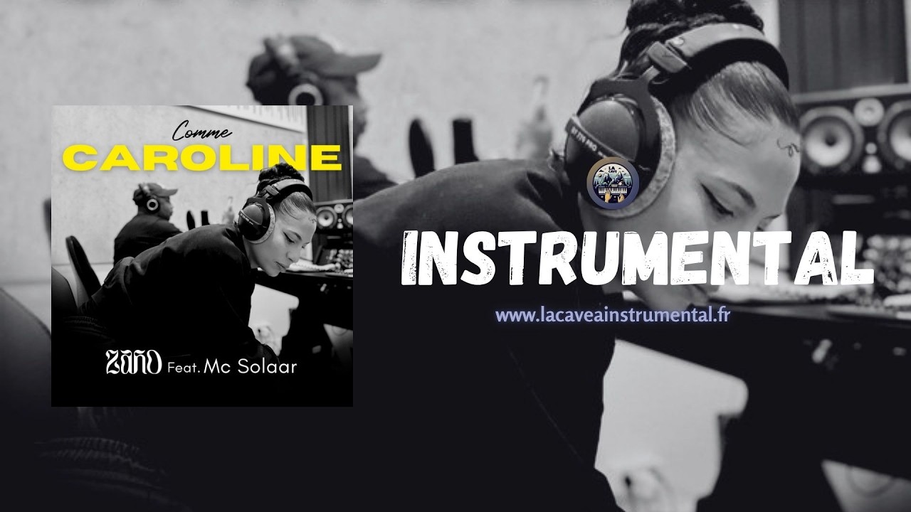 (Instrumental) Comme Caroline - Zaho ft. MC Solarr / Paroles (HD)