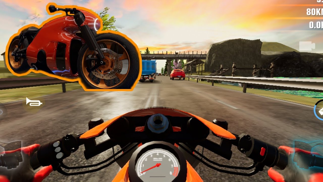 Riding Nagasaki Shotaro - Speed Moto Dash: Real Simulator
