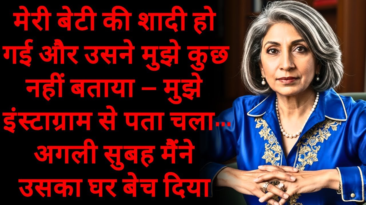 मेरी बेटी की शादी हो गई और उसने मुझे कुछ नहीं बताया — मुझे इंस्टाग्राम से पता चला... अगली सुबह...