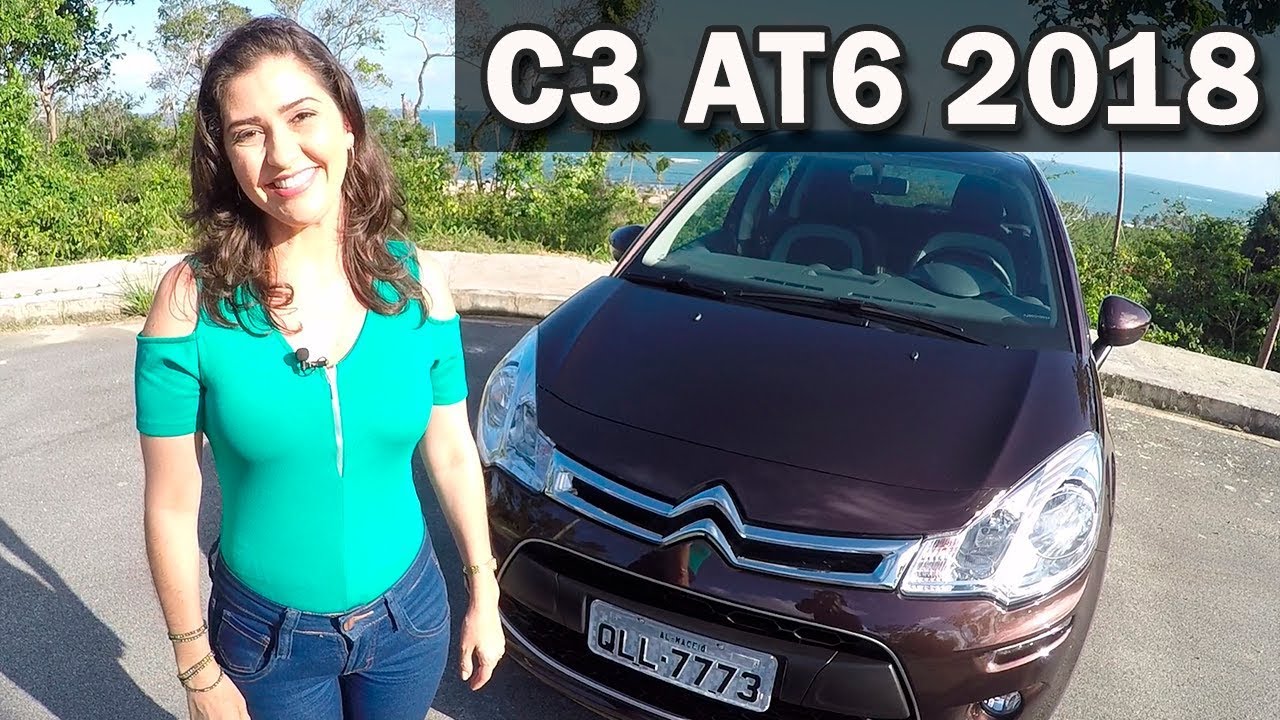 Test Drive Citroën C3 1.6 Automático Tendance 2018