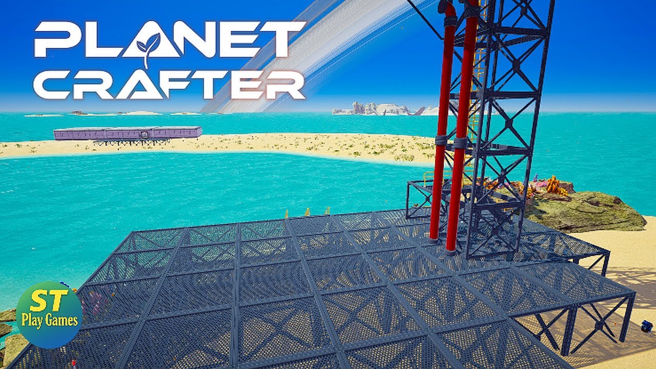 Terraforming the wonderful Planet Aqualis in the Planet Crafter