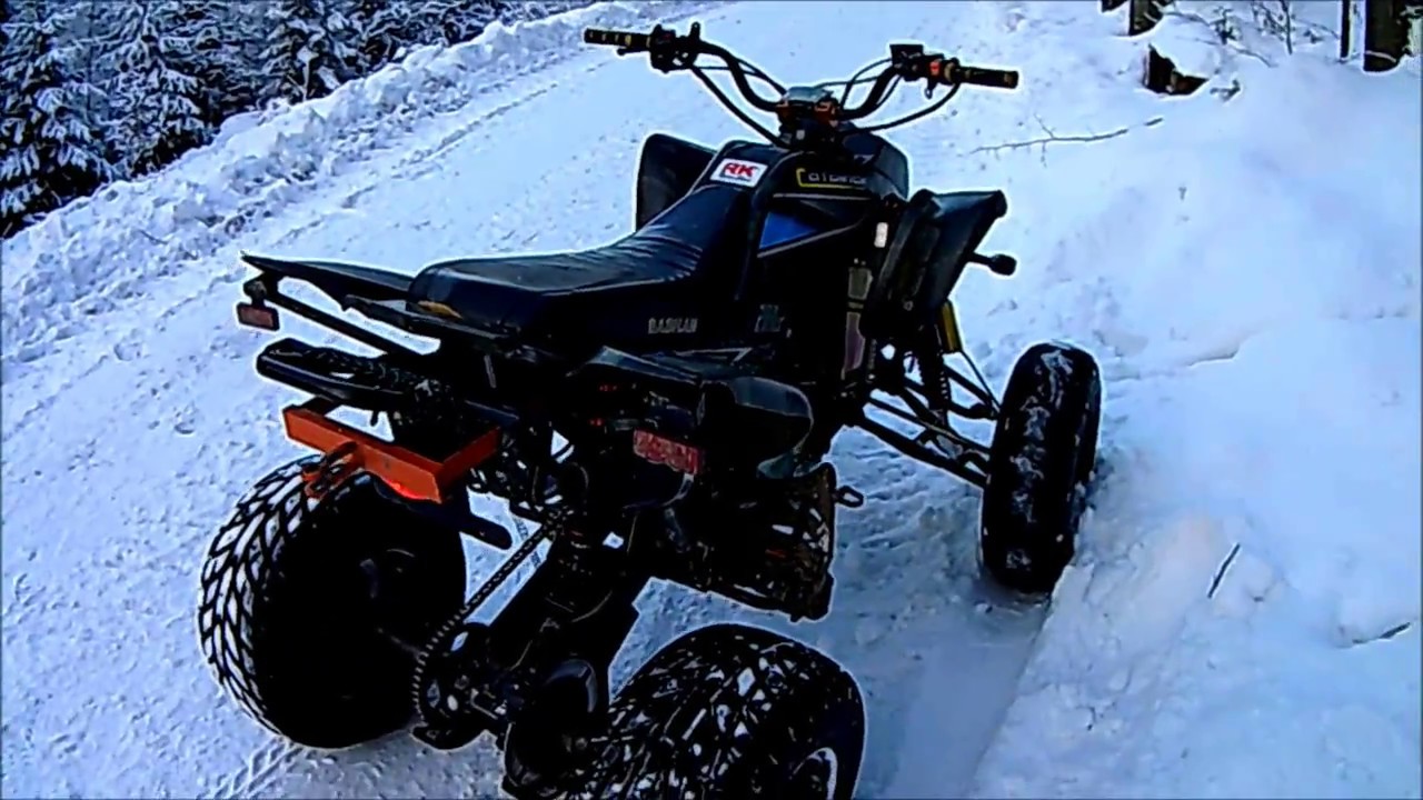 Bashan ATV 200 / Zima 2016 / Czemu by nie jezdzic??