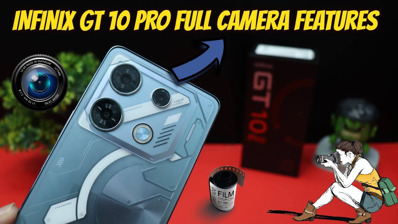 Infinix GT 10 Pro Full Camera Features 📸