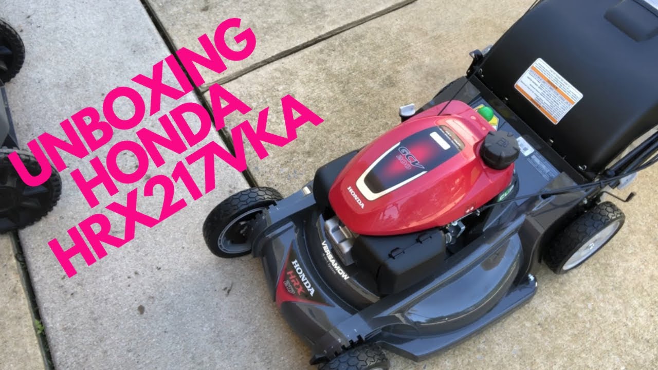 UNBOXING: Honda HRX217VKA | Self Propelled Lawn Mower