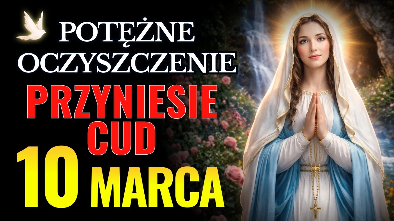 🙏Cud Matki Bożej z Lourdes jest dla ciebie możliwy. Posłuchaj i otrzymaj łaskę zdrowia!