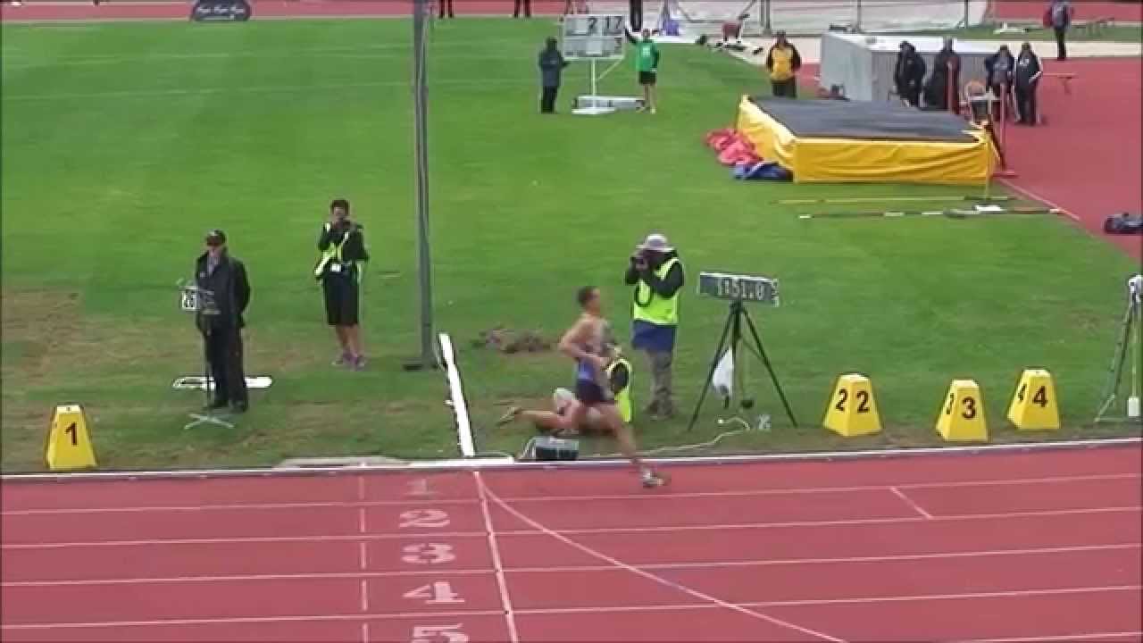 2015 NZTF Senior Men 800m FINAL - Andrew Wheating