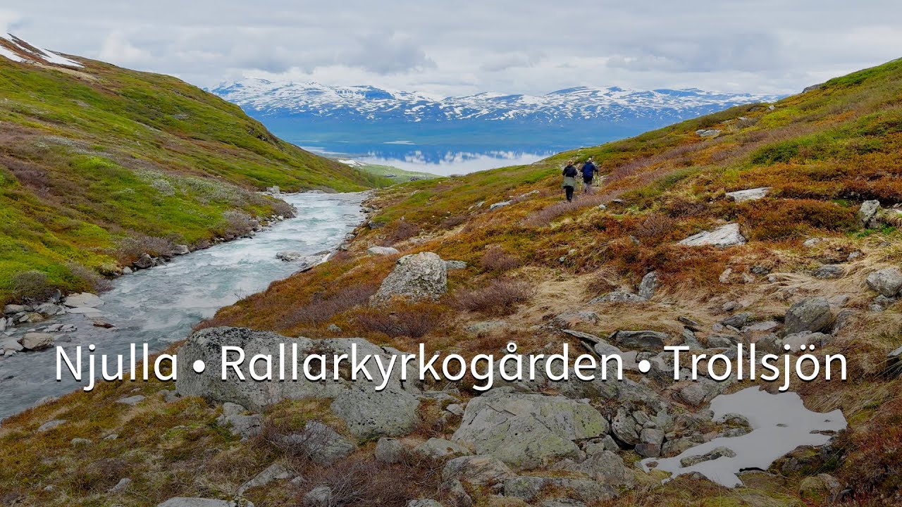 Vandring i fjällen väster om Abisko – del 2: Njulla, Rallarkyrkogården, Trollsjön