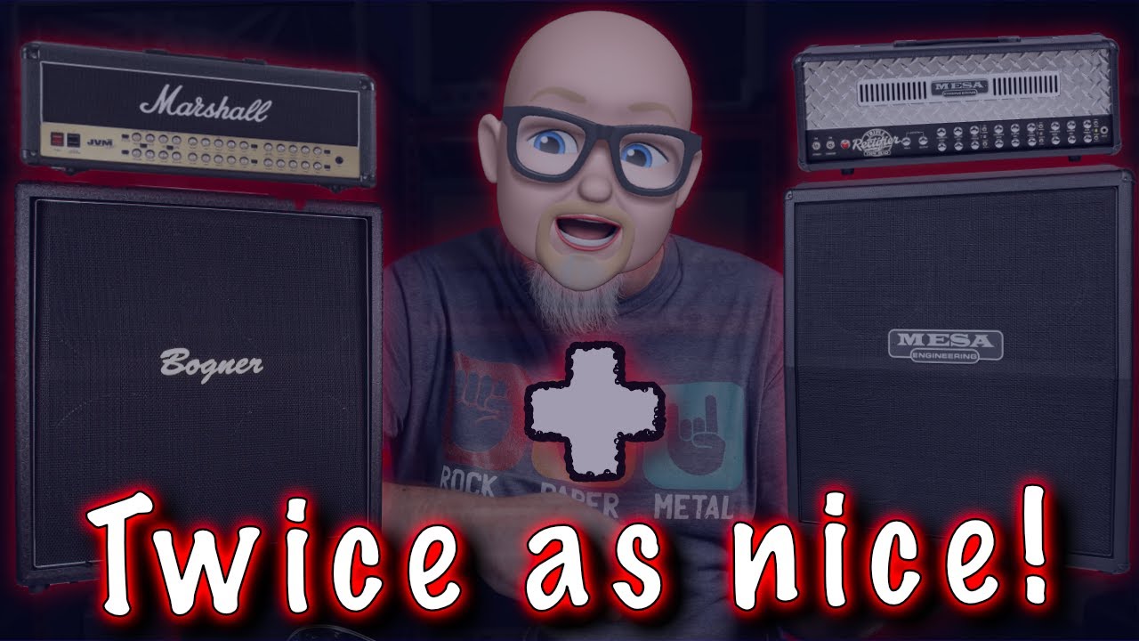 Сочетание усилителей Marshall и Mesa Boogie для получения УДИВИТЕЛЬНОГО звучания!