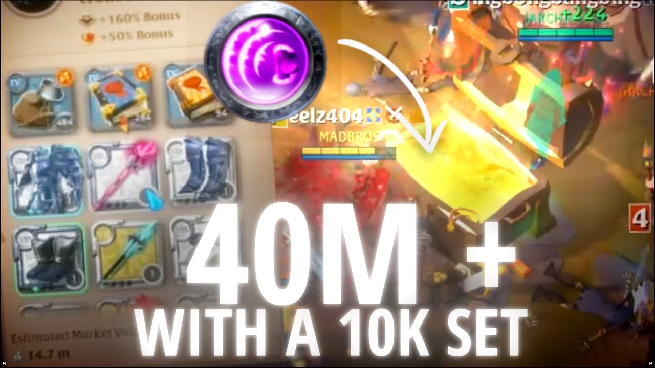 STEALING FROM ARCH CHESTS | OP STRAT FOR EASY MONEY (Albion Online)