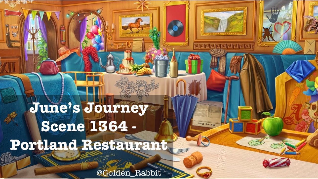 June’s Journey 1364 - Portland Restaurant. No Sound, No Loading Screens & No Leaderboard Screens.