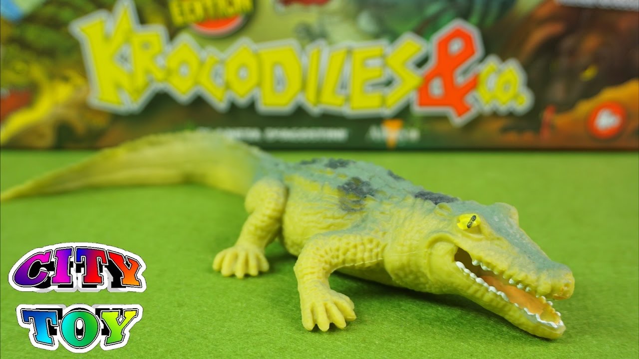 COCODRILOS de Juguete que brillan en la oscuridad Cap.1 Krocodiles&Co.