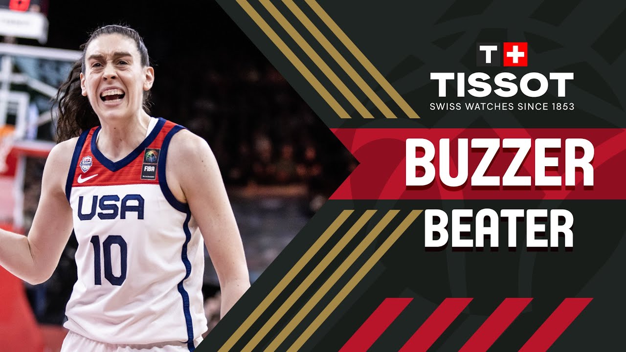 Breanna Stewart 🇺🇸 | 🚨 TISSOT Buzzer Beater | USA vs Belgium | FIBA Women's OQT 2024