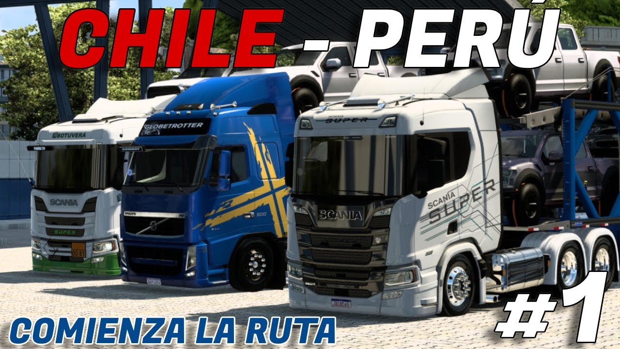 ¡TRASLADAMOS RAPTOR DESDE CHILE A PERÚ! | PARTE #1 | ETS2 | @Paaultv​