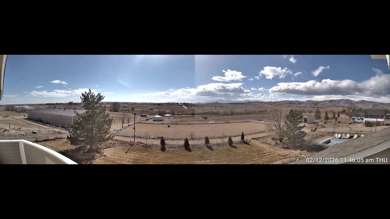 Wildsong Ranch Daily Timelapse - Thursday February 12 2026