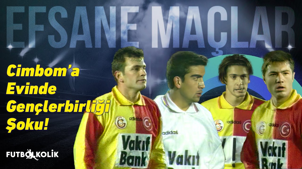 Galatasaray - Gençlerbirliği 1996-97 Sezonu | Cimbom'a Evinde Gençlerbirliği Şoku!